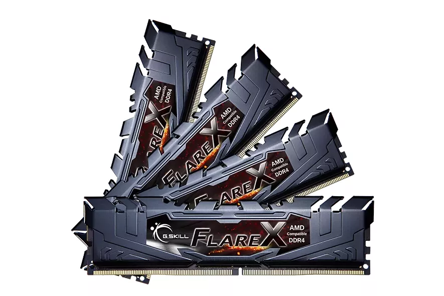 G.SKILL MEMORIA DDR4 32GB (8GBx4) PC3200 FLAREX