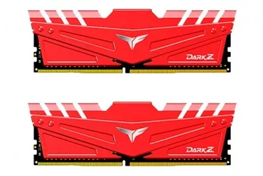 TEAMGROUP 16GB(2X8G) PC3200mhz DDR4 DARK Z RED CL16