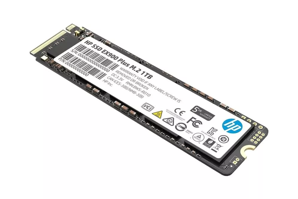 HP EX900 Plus 1TB SSD M.2 PCIe Gen 3x4 NVMe