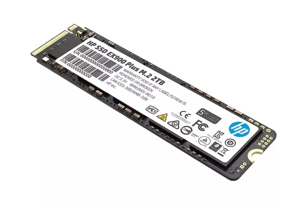 HP EX900 Plus 2TB SSD M.2 PCIe Gen 3x4 NVMe