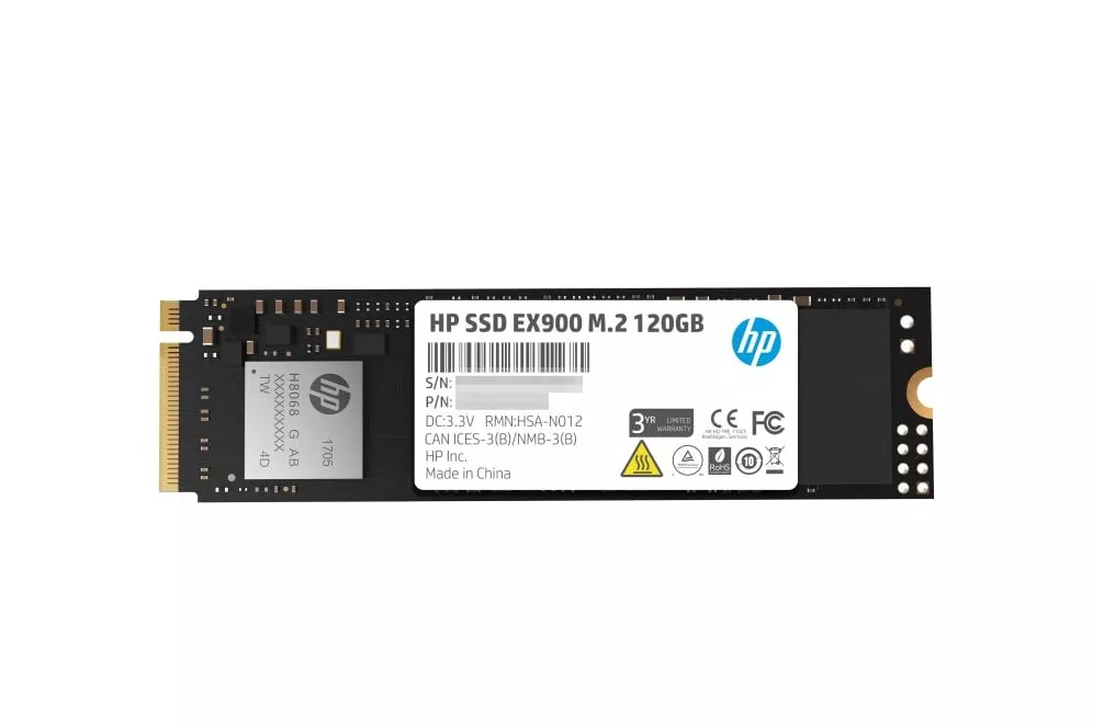 HP EX900 SSD 120GB NVMe 2280 M.2