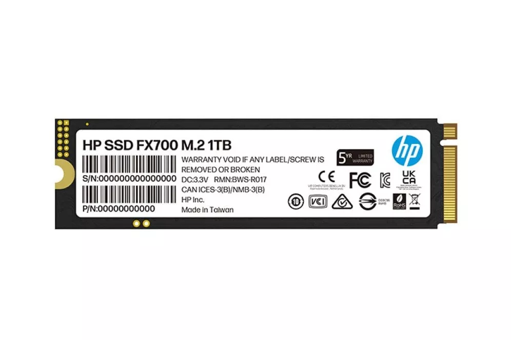 HP FX700 1TB SSD PCIe Gen4 x4 NVMe