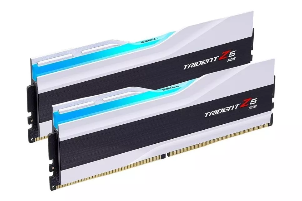 G.Skill Trident Z5 RGB Blanco Mate DDR5 8200MHz 48GB 2x24GB CL40