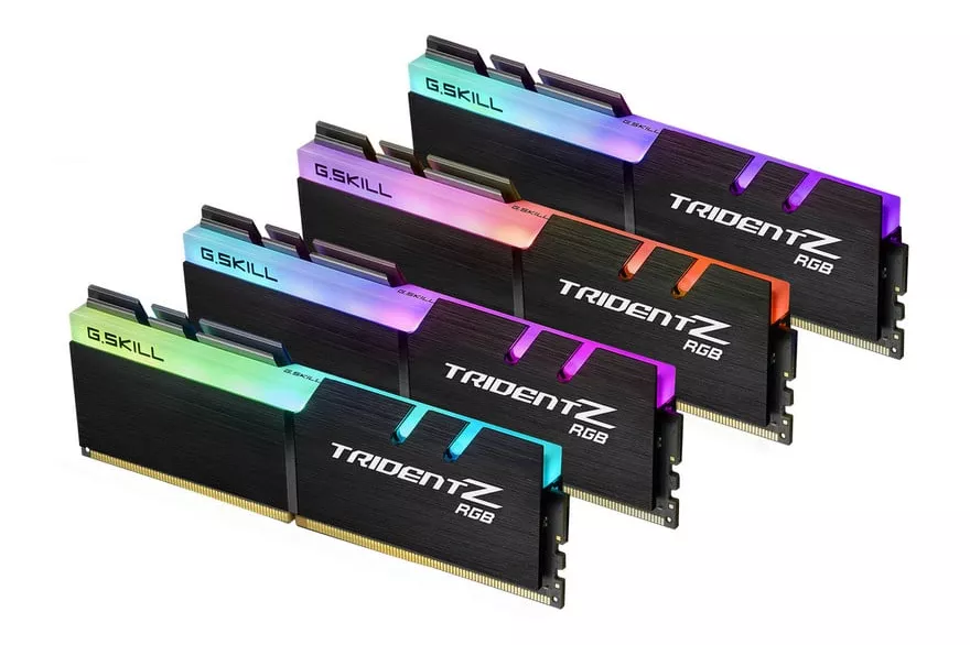 G.Skill Trident Z RGB DDR4 3600 PC4-28800 64GB 4x16GB CL17