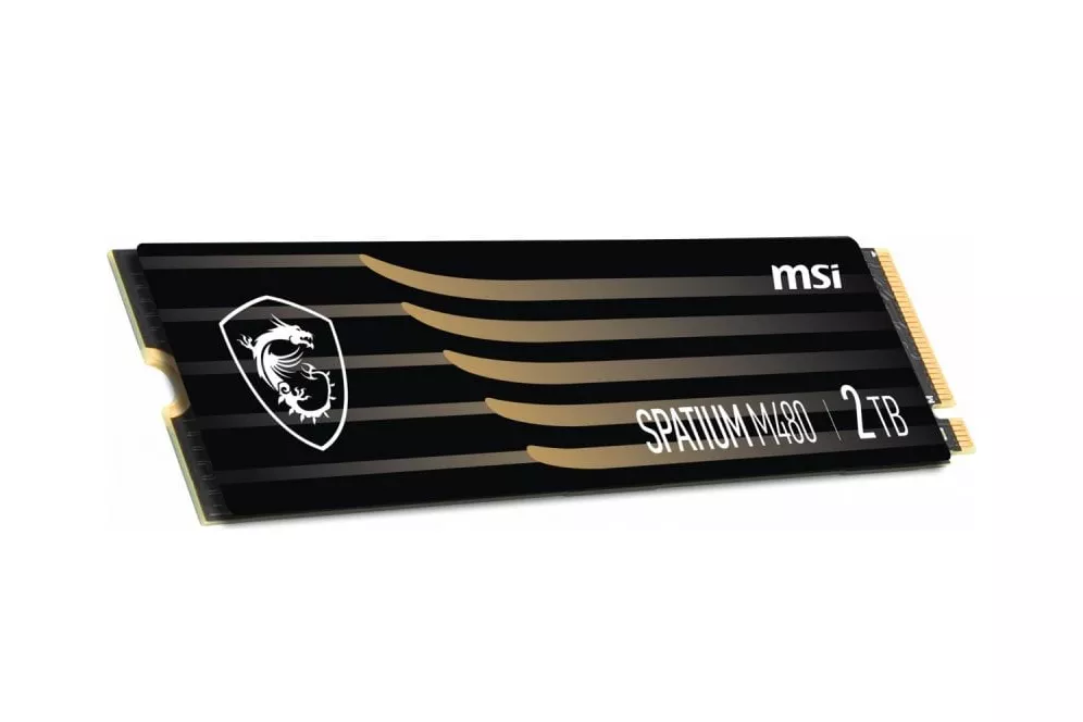 MSI Spatium M480 M.2 2TB PCIe Gen4 x4 NVMe 1.4