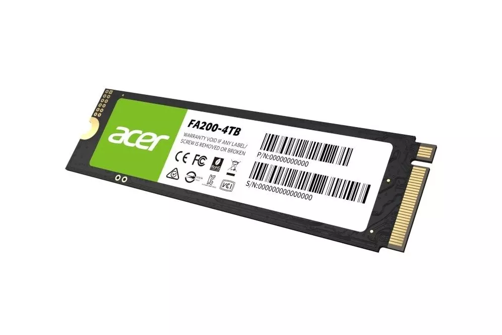 ACER SSD FA200 4Tb PCIe Gen 4 x4