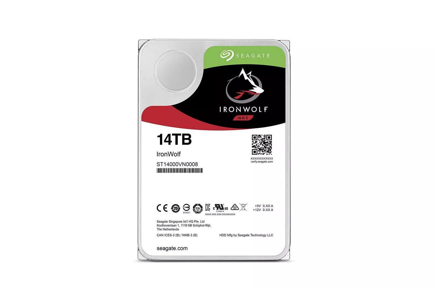 Seagate IronWolf NAS 14TB SATA3