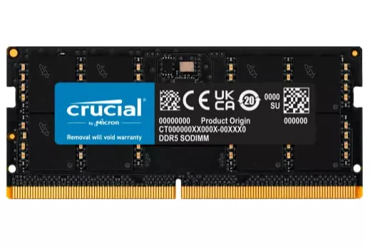 Crucial 8GB DDR5 5200MHz CL42 - Memoria RAM SODIMM