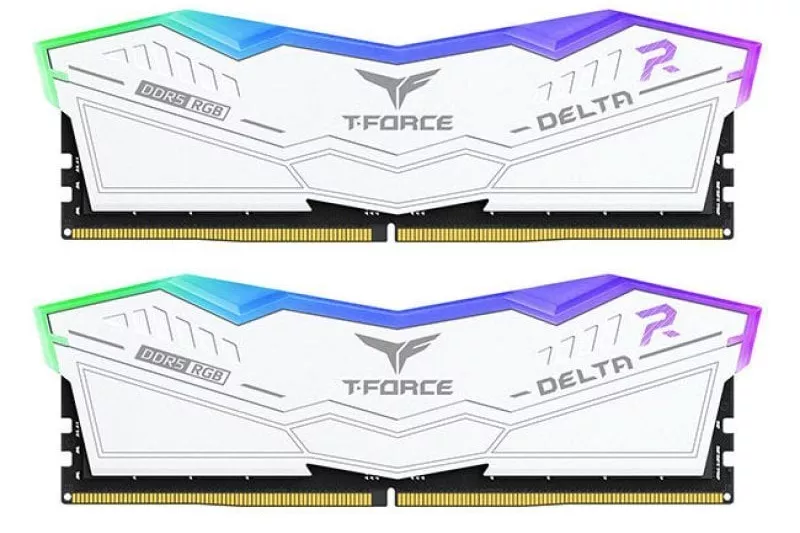 Team Group Delta White RGB DDR5 5200MHz 32GB 2x16GB CL40