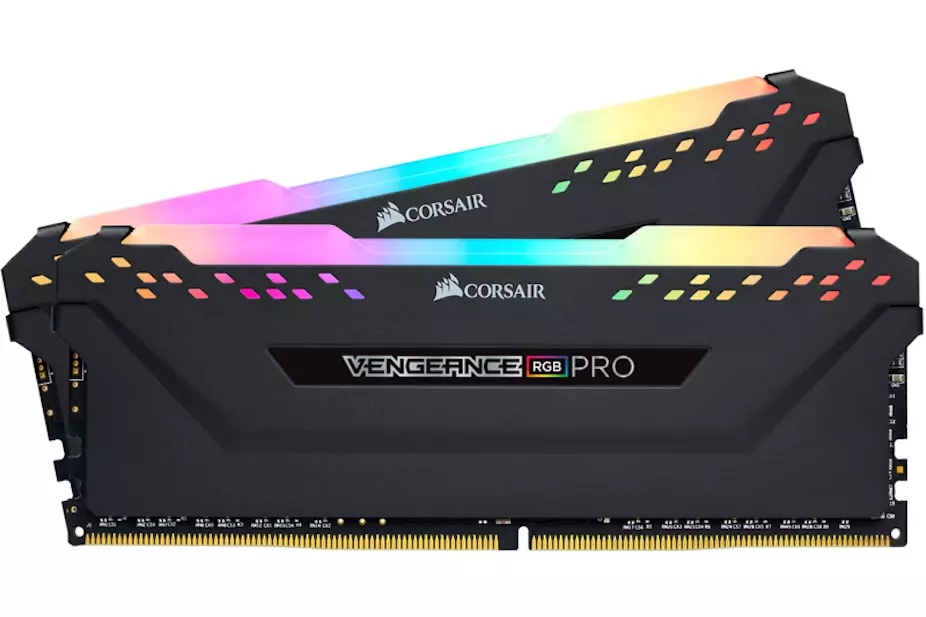 Corsair Kit 16GB (2 x 8GB) DDR4 3600MHz Vengeance Pro RGB Black CL18 (rev1)