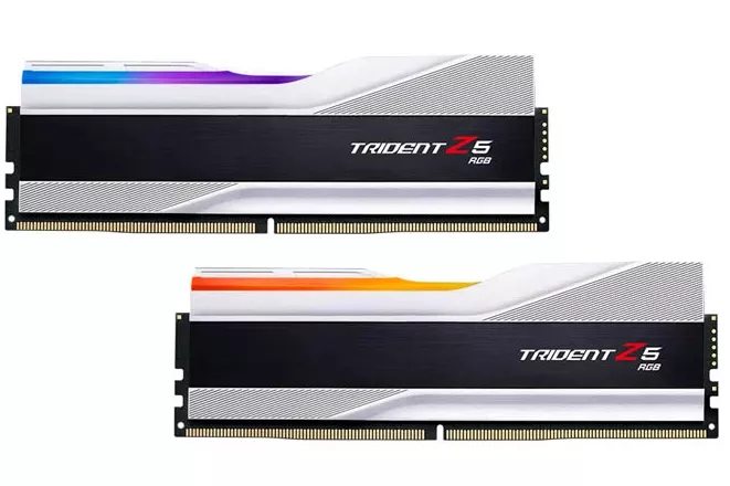 Memoria DDR5 G.Skill Trident Z5 RGB 64GB 2x32GB 6000MHz CL30 Blanco