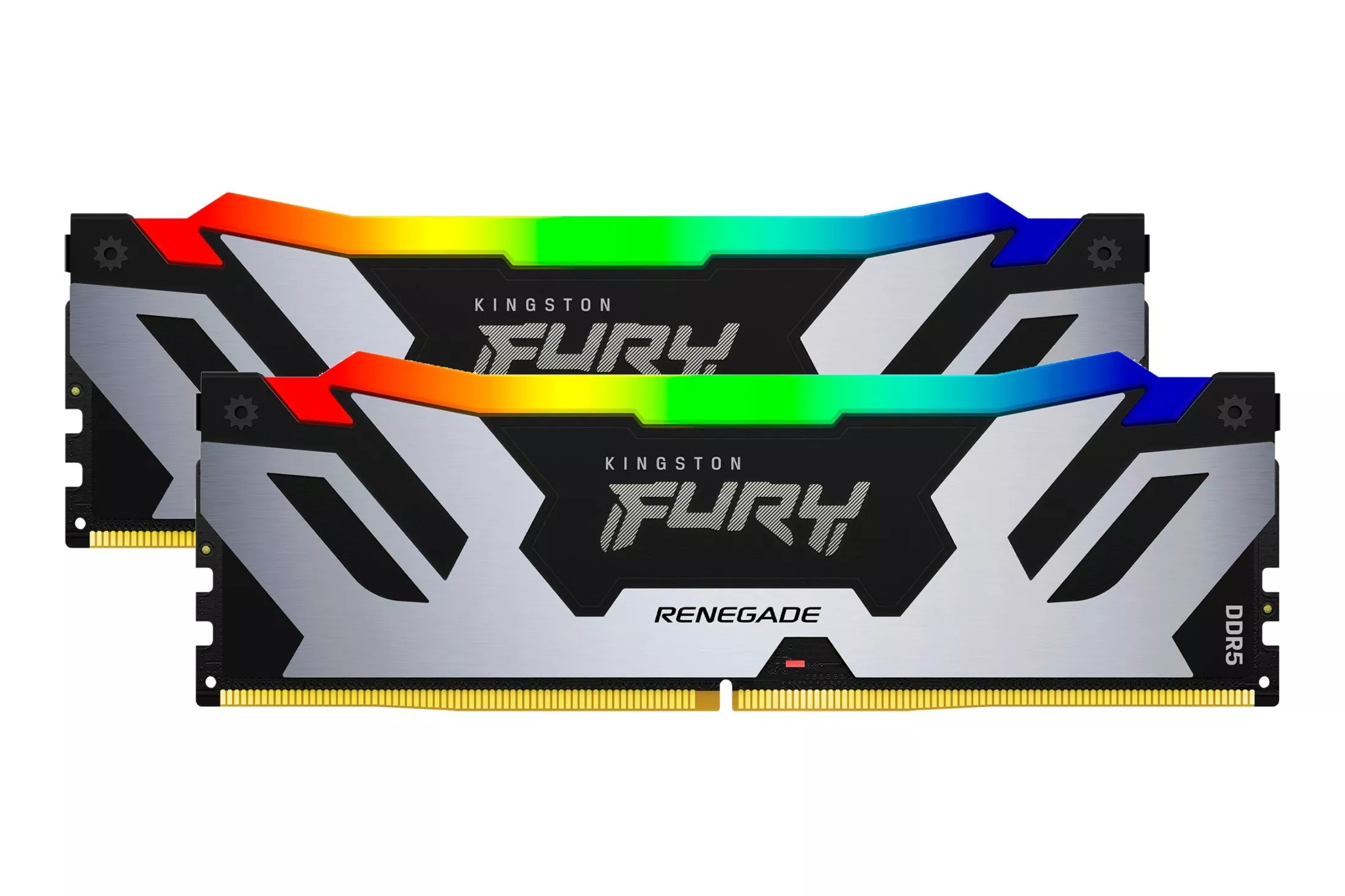 Memoria DDR5 Kingston Fury Renegade RGB 64GB 2x32GB 6000MHz CL32 Negro