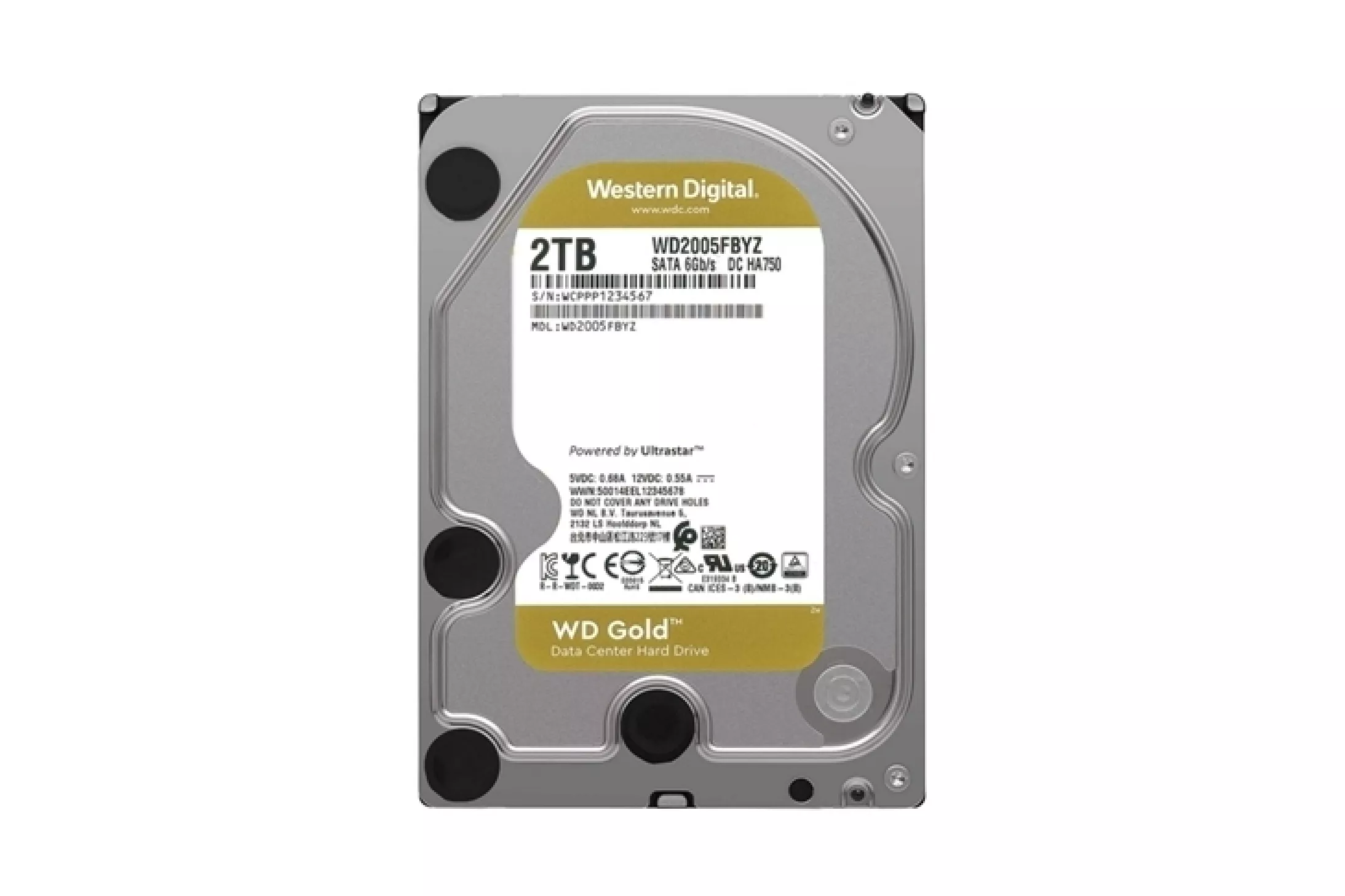 Disco WD Gold 2TB 3.5\1 SATA