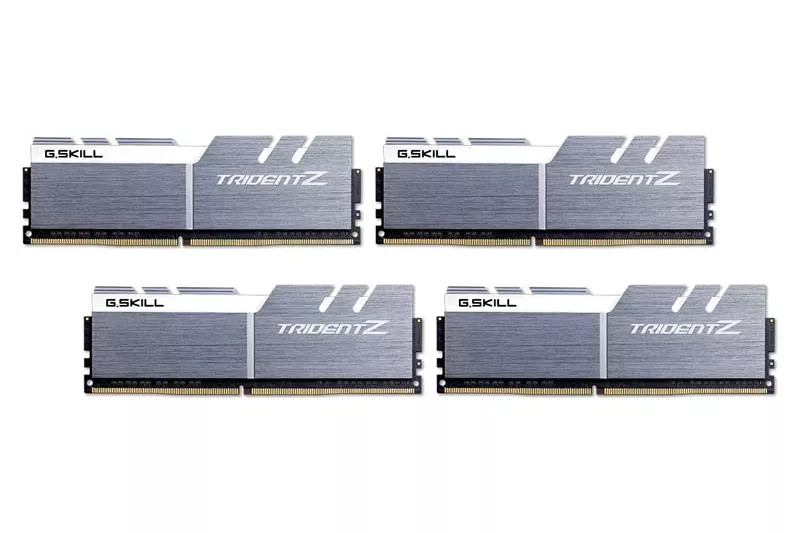 Memoria DDR4 G.Skill Trident Z 32GB 4x8GB 3200MHz CL14 Plata
