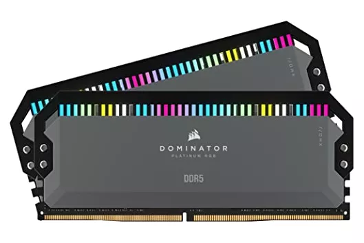 Memoria DDR5 Corsair Dominator Platinum RGB 32GB 2x16GB 6000MHz CL30 EXPO-XMP Negro