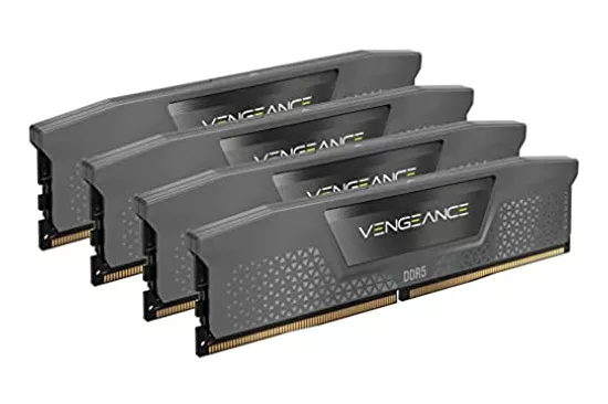 Memoria DDR5 Corsair Vengeance 64GB 4x16GB 5600MHz CL36 EXPO-XMP Gris