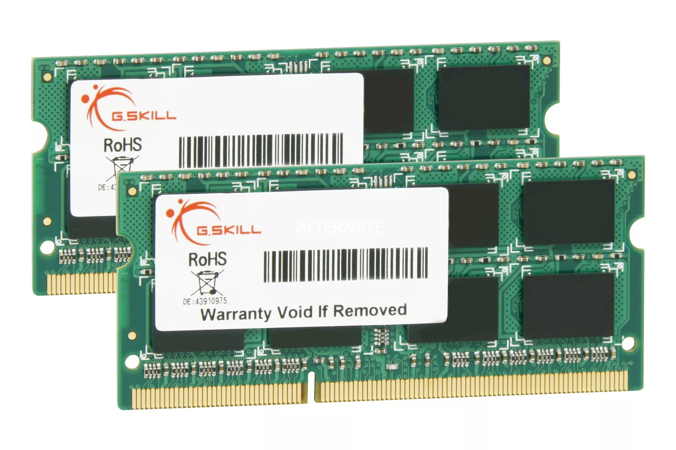 8GB DDR3-1600 SQ módulo de memoria 2 x 4 GB 1600 MHz, Memoria RAM