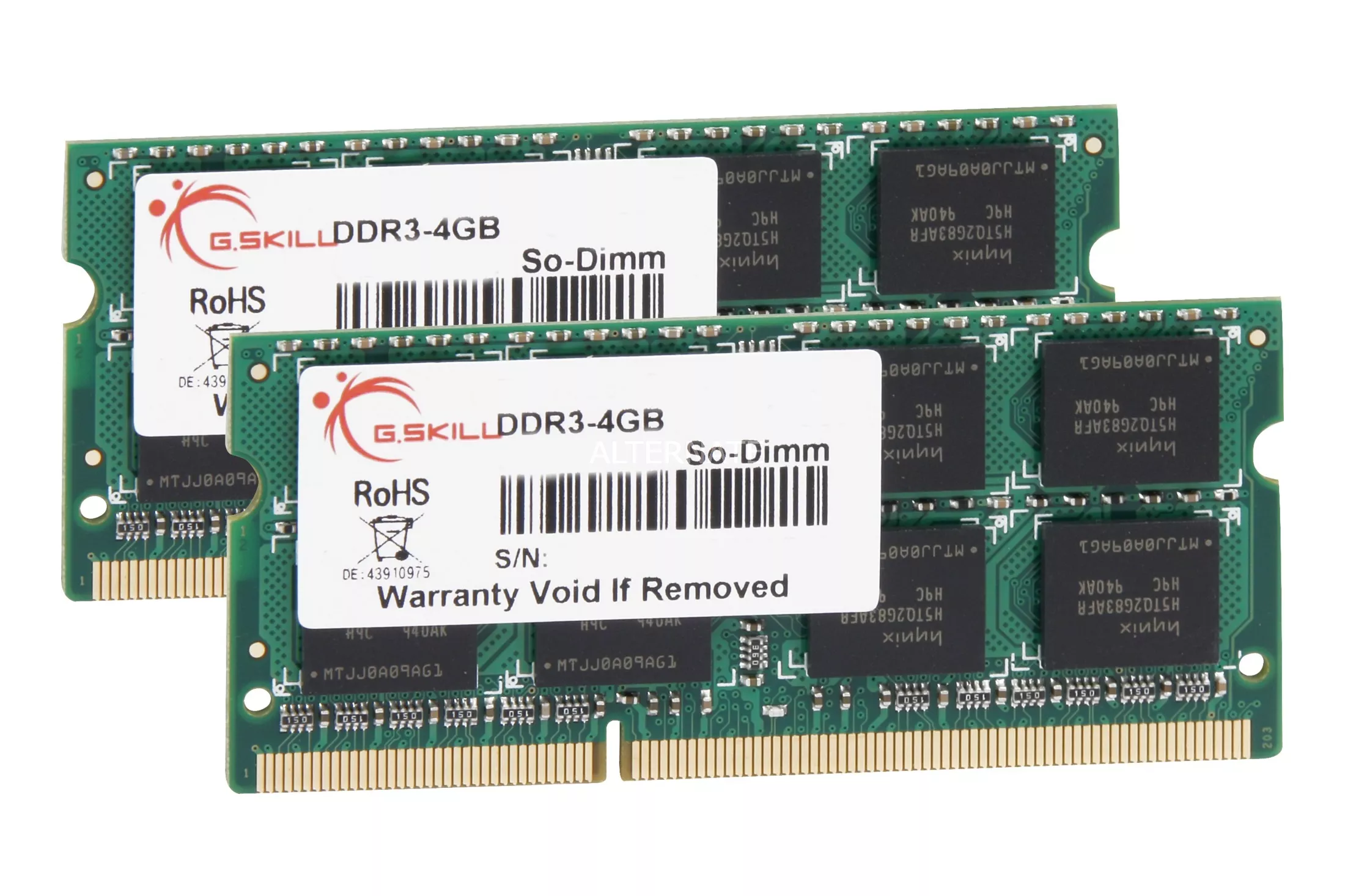 8GB DDR3-1066 SQ módulo de memoria 1066 MHz, Memoria RAM