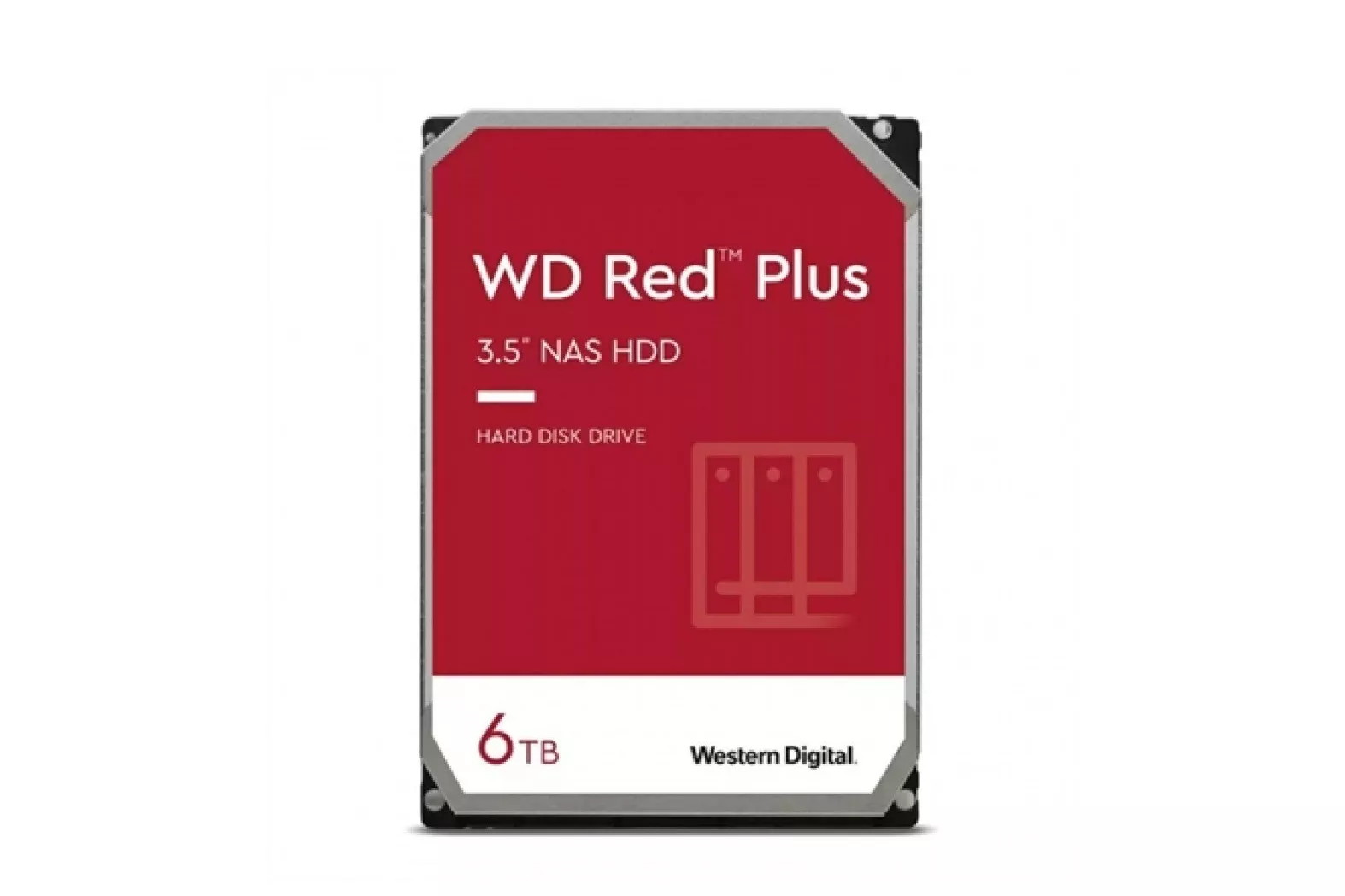 WD Red Plus HDD 6TB 3.5\1 Sata3