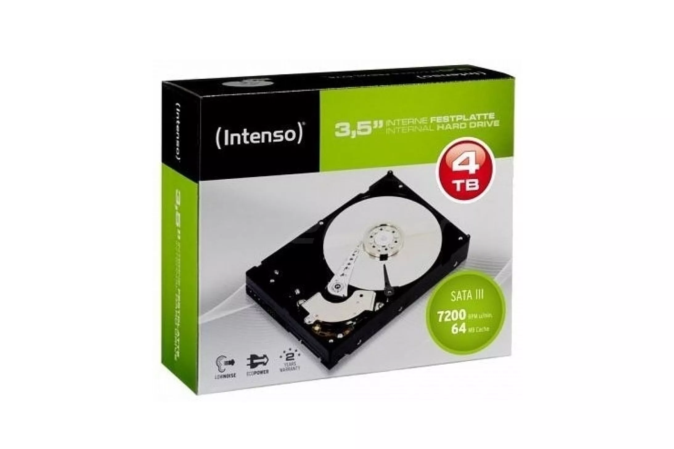 DD INTENSO 4TB 3.5\1 7.2k SATA3 64MB INTERNO