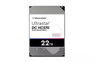 WD ULTRASTAR DC HC570 22TB 512MB 3.5'' 7200RPM - Disco Duro