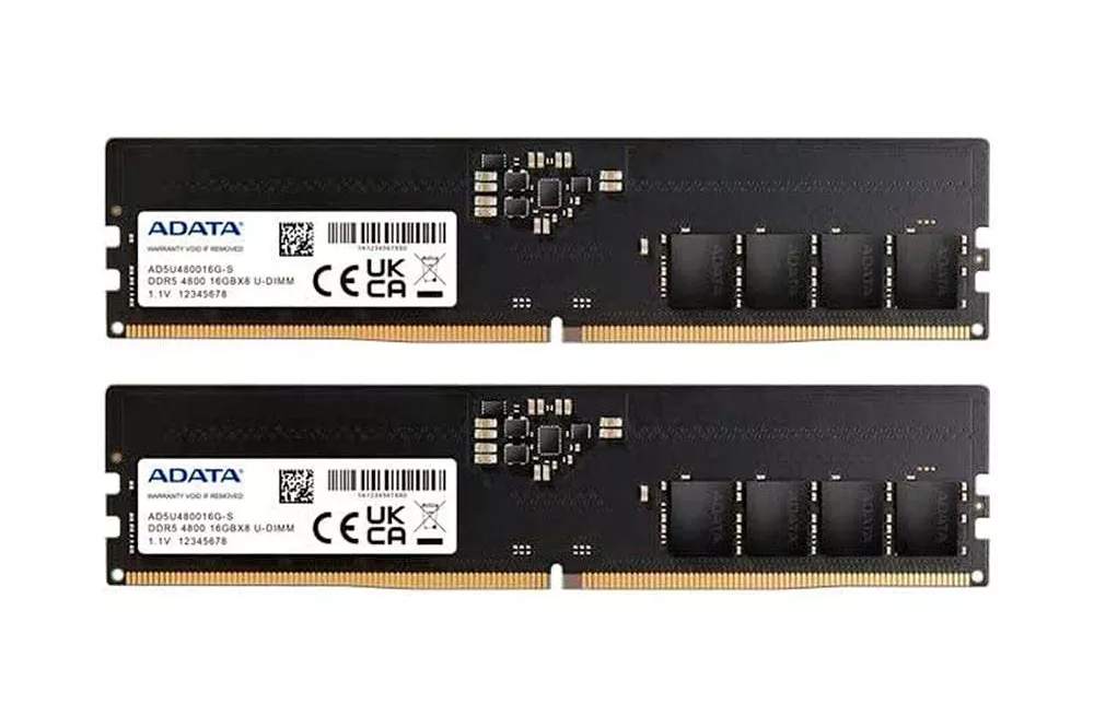 AD5U480032G-DT módulo de memoria 64 GB 2 x 32 GB DDR5 4800 MHz ECC, Memoria RAM