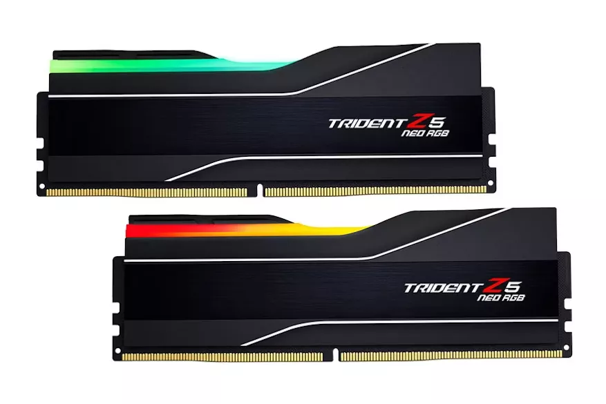 G.Skill Kit 32GB (2 x 16GB) DDR5 5600MHz Trident Z5 Neo RGB CL28 Black - F5-5600J2834F16GX2-TZ5NR