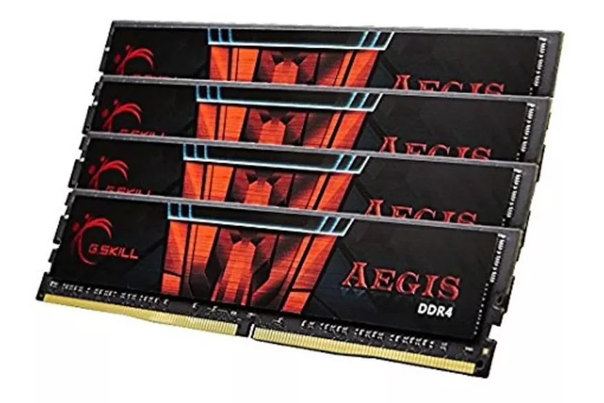 G.Skill Kit 64GB (4 x 16GB) DDR4 2400MHz Aegis CL15