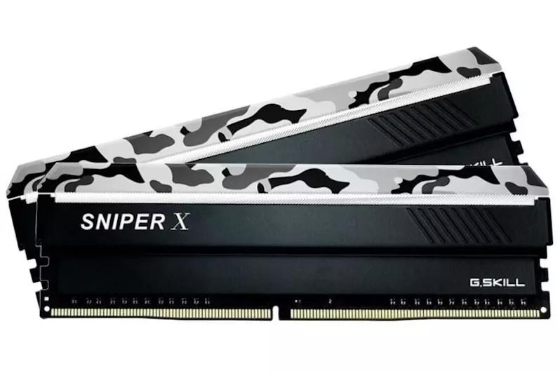 G.Skill Kit 16GB (2 X 8GB) DDR4 3600MHz Sniper X Urban CL19