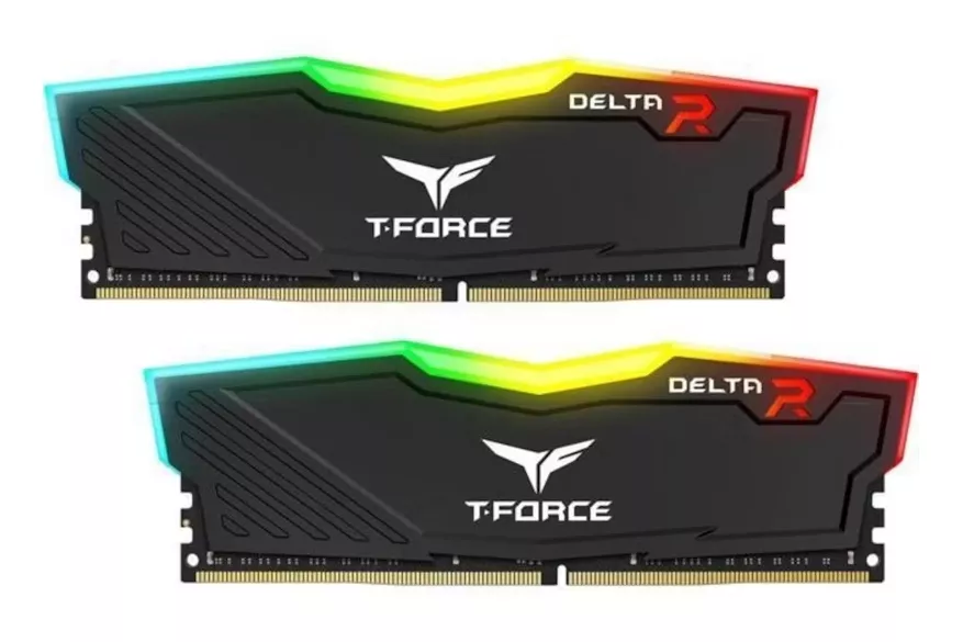 Team Group Kit 32GB (2 x 16GB) DDR4 3200MHz Delta RGB Negro CL16