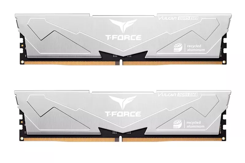 Team Group Kit 32GB (2 x 16GB) DDR5 6000MHz Vulcan ECO Silver CL38