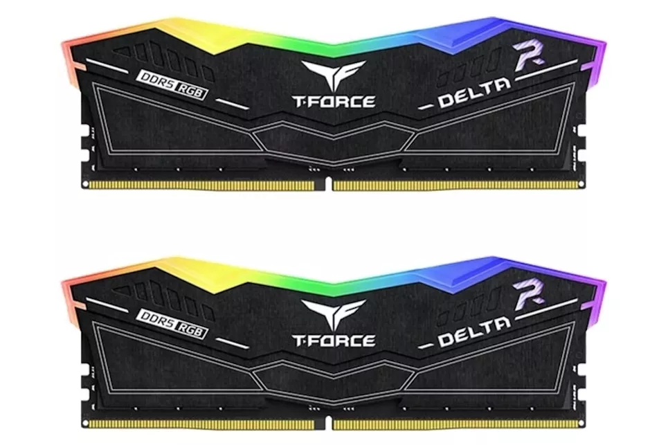 Team Group Kit 48GB (2 x 24GB) DDR5 6400MHz Delta RGB Negro CL32