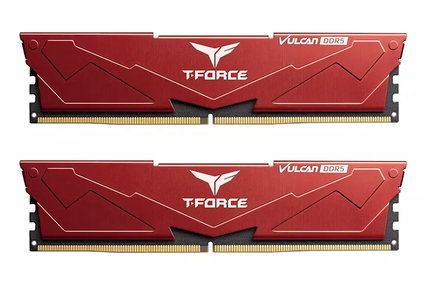 Team Group Kit 64GB (2 x 32GB) DDR5 5200MHz Vulcan Red CL40