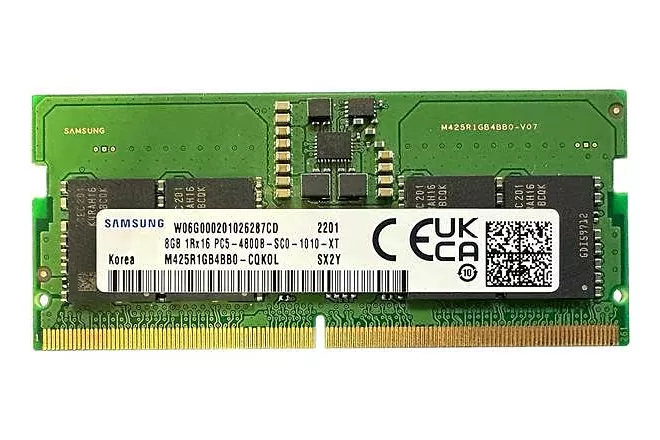 Samsung 8GB DDR5 | Memoria SO-DIMM PC5-4800B 262pin CL40