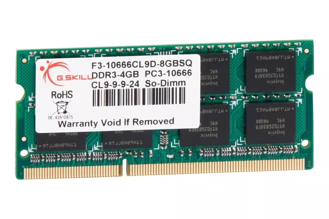 4GB DDR3-1066 SQ MAC módulo de memoria 1 x 4 GB 1066 MHz, Memoria RAM