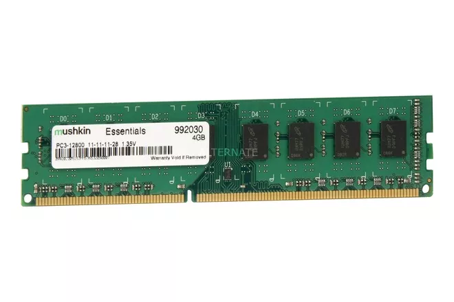 DIMM 4GB DDR3 Essentials módulo de memoria 1 x 4 GB 1600 MHz, Memoria RAM