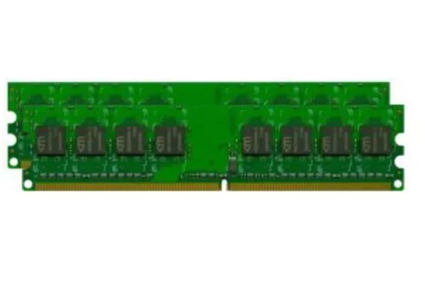 2x2GB DDR2 PC2-5300 módulo de memoria 4 GB 667 MHz, Memoria RAM