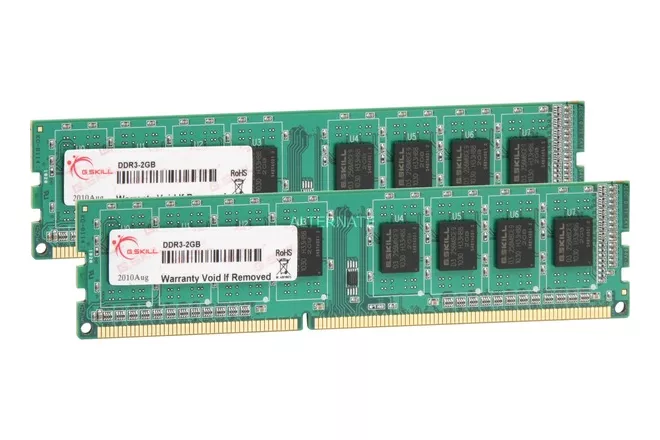 F3-10600CL9D-4GBNS módulo de memoria 4 GB 2 x 2 GB DDR3 1333 MHz, Memoria RAM