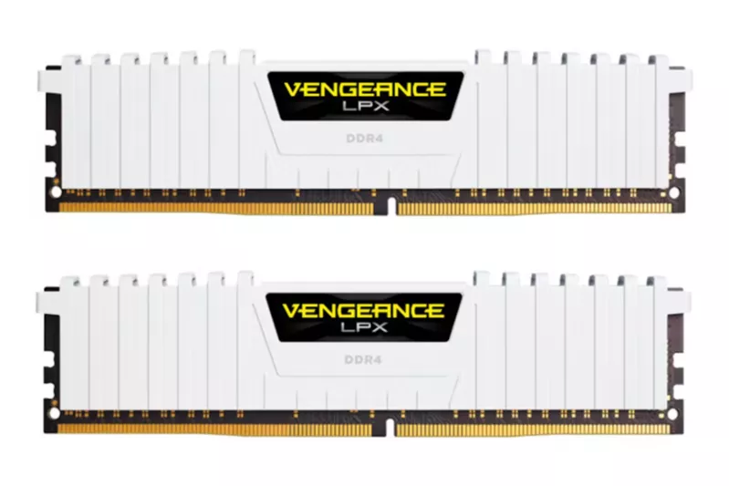 Corsair Kit 16GB (2 x 8GB) DDR4 3200MHz Vengeance LPX White CL16