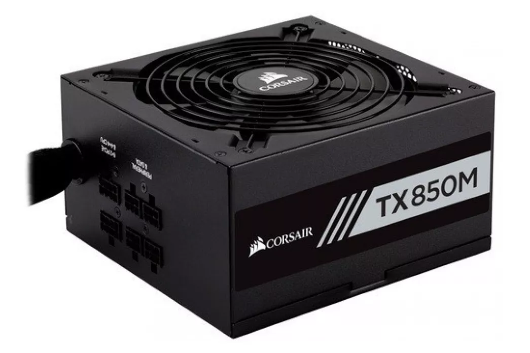 Fuente de alimentación Corsair TX850M 80 PLUS Gold, 20+4 pin ATX, 140mm, 850W