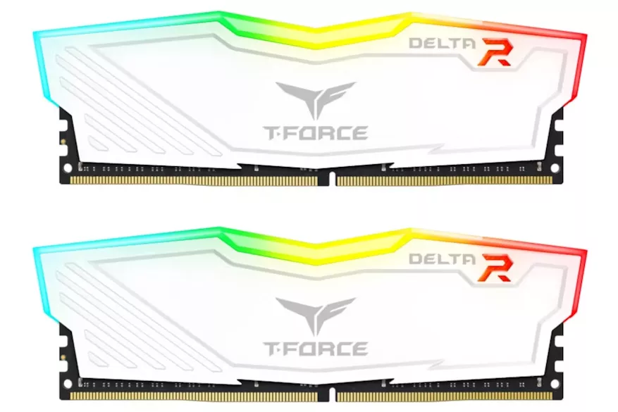 Team Group Kit 16GB (2 x 8GB) DDR4 3200MHz Delta RGB Blanco CL16