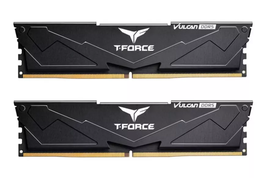 Team Group Kit 32GB (2 x 16GB) DDR5 5200MHz Vulcan Negro CL40