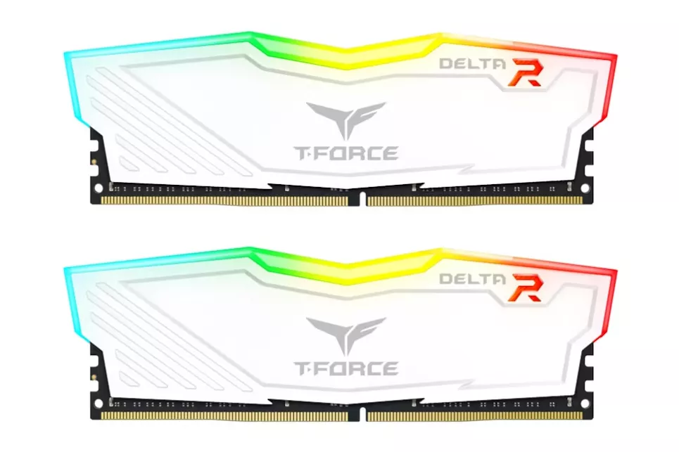 Team Group Kit 16GB (2 x 8GB) DDR4 3600MHz Delta RGB Blanco CL18