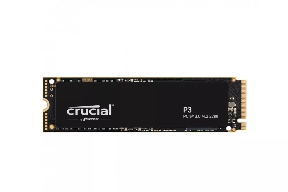 Crucial - Disco duro interno solido ssd crucial p3 4tb m-2 nvme pcie 3-0