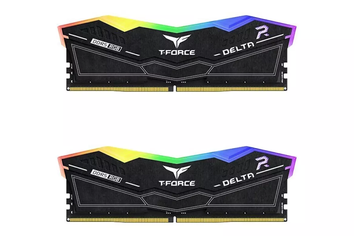 Team Group Kit 32GB (2 x 16GB) DDR5 6800MHz Delta RGB Negro CL34