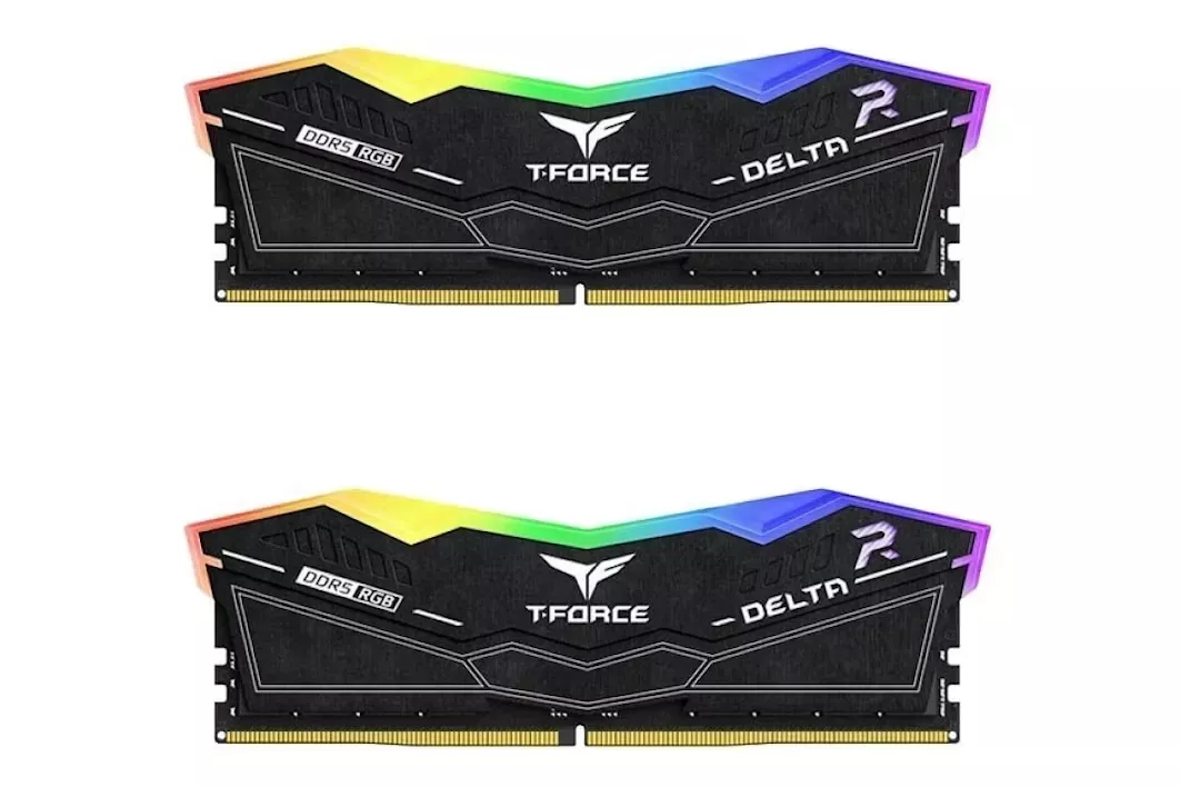 Team Group Kit 32GB (2 x 16GB) DDR5 7200MHz Delta RGB Negro CL34