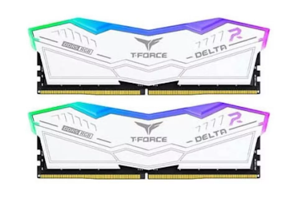 Team Group Kit 48GB (2 x 24GB) DDR5 7200MHz Delta RGB Blanco CL34