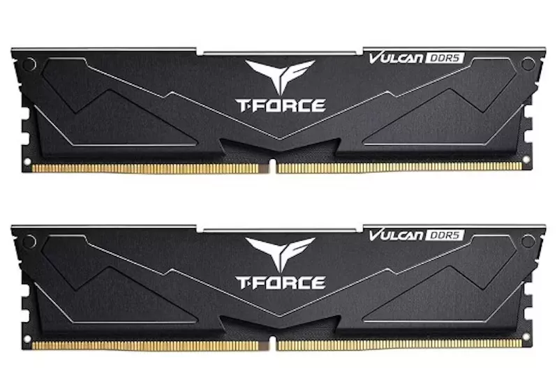 Team Group Kit 32GB (2 x 16GB) DDR5 5600MHz Vulcan Negro CL32