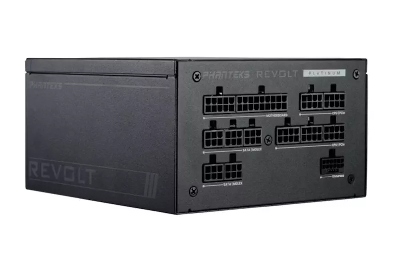 Fuente Modular Phanteks Revolt ATX 3.0 PCIe 5.0 1200W Platinum Preta (Sin Cables Incluídos)