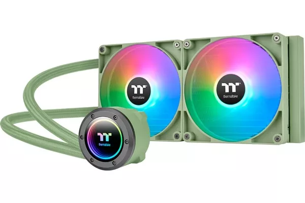 TH280 V2 ARGB Sync All-In-One Liquid Cooler Matcha Green, Refrigeración por agua